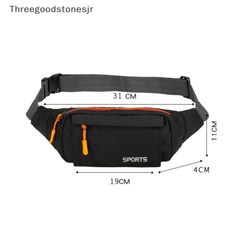 Tgs thời trang nam nhiều màu túi thắt lưng không thấm nước túi chạy thể thao ngoài trời túi thắt lưng cưỡi điện thoại di động fanny pack túi tập thể dục jr