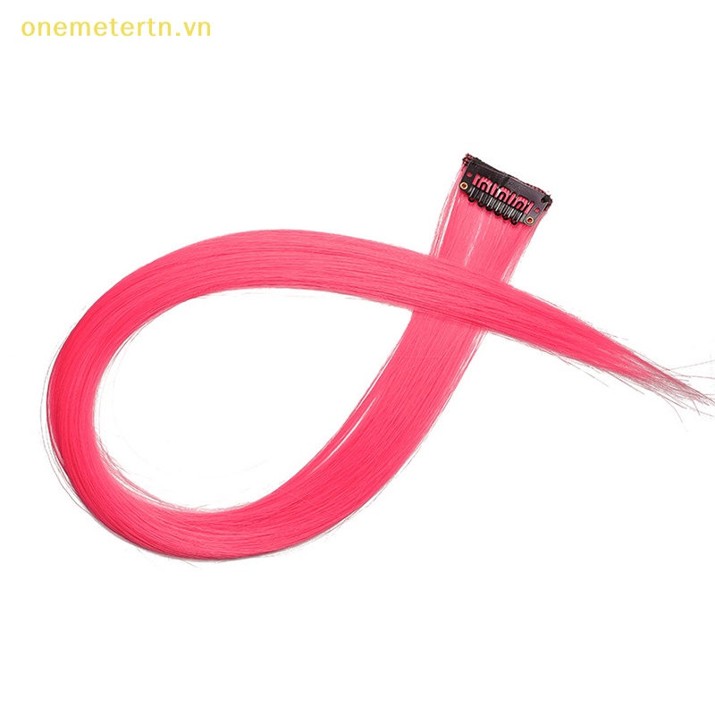 Kẹp mở rộng tóc onemetertn 60cm trong kẹp tóc dài thẳng treo tai tóc giả kẹp tóc vn