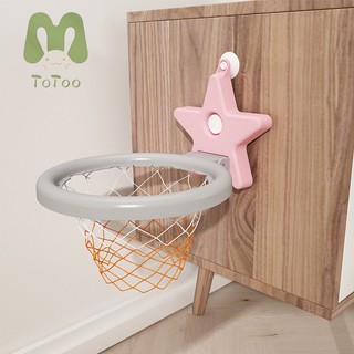ToToo Giá đỡ bóng rổ có thể thu gọn đồ chơi bóng rổ trẻ em baby boy's trong nhà hoop bóng rổ nhà bé bắn súng đứng giỏ
