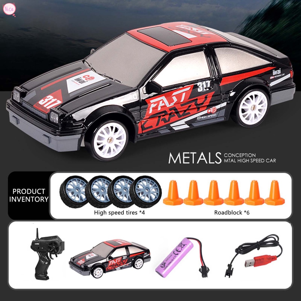 Electric rc drifting toy car high speed racing car 2.4g electric high-speed drift racing car toy