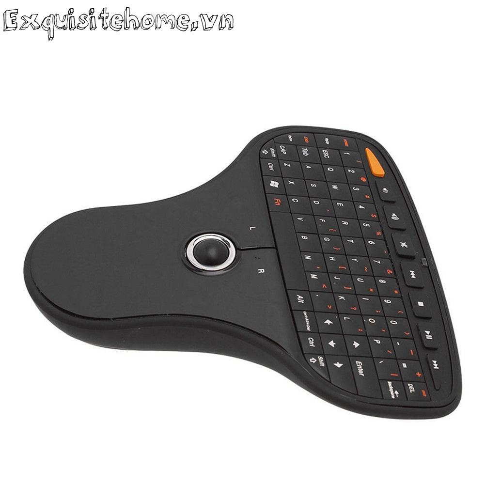 N5901 bàn phím từ xa đa phương tiện không dây mini chuột không dây với trackball