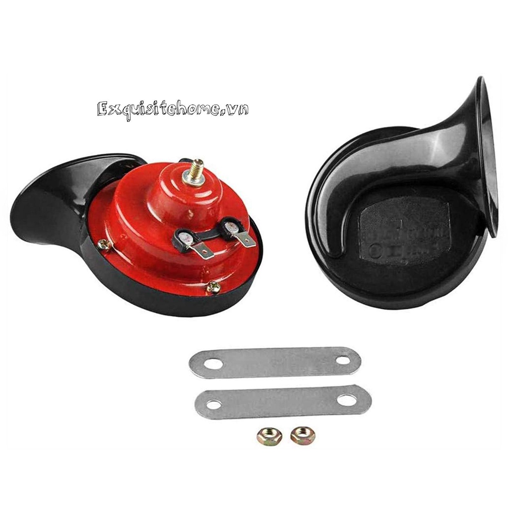 Còi điện tử loa cảnh báo âm thanh bass 120db cho xe tải ô tô xe máy