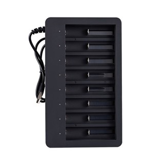 Lin 18650 bộ sạc 8-khe cắm đế sạc usb 3.7v bộ sạc pin lithium cho đèn pin loa ngoài pin chuông cửa