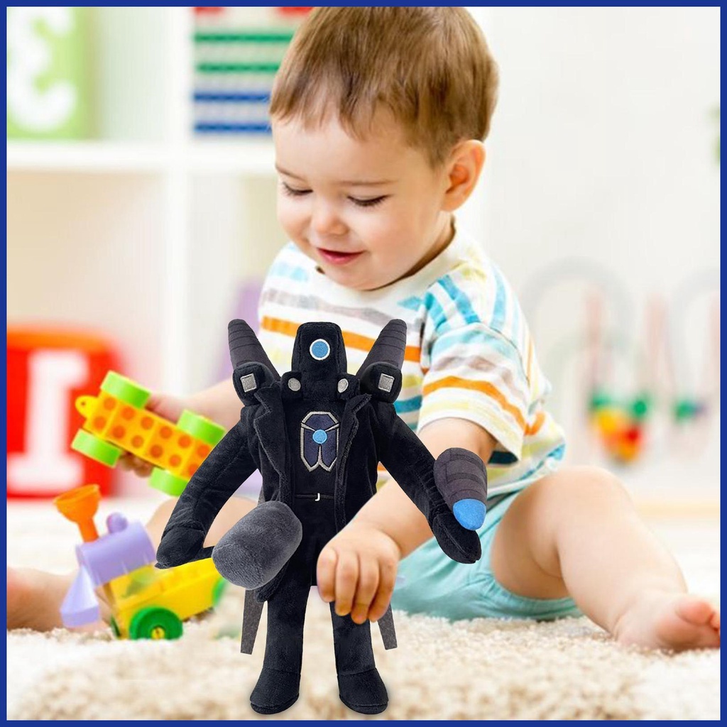 Nhồi bông skibidi toiletman đồ chơi sang trọng titan màn hình halloween giáng sinh sinh nhật lễ hội người lớn trẻ em quà tặng sang trọng aiavn