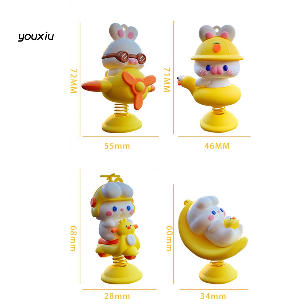 Yi * Động Vật Lắc Lư Dễ Thương Dùng Trang Trí Xe Hơi