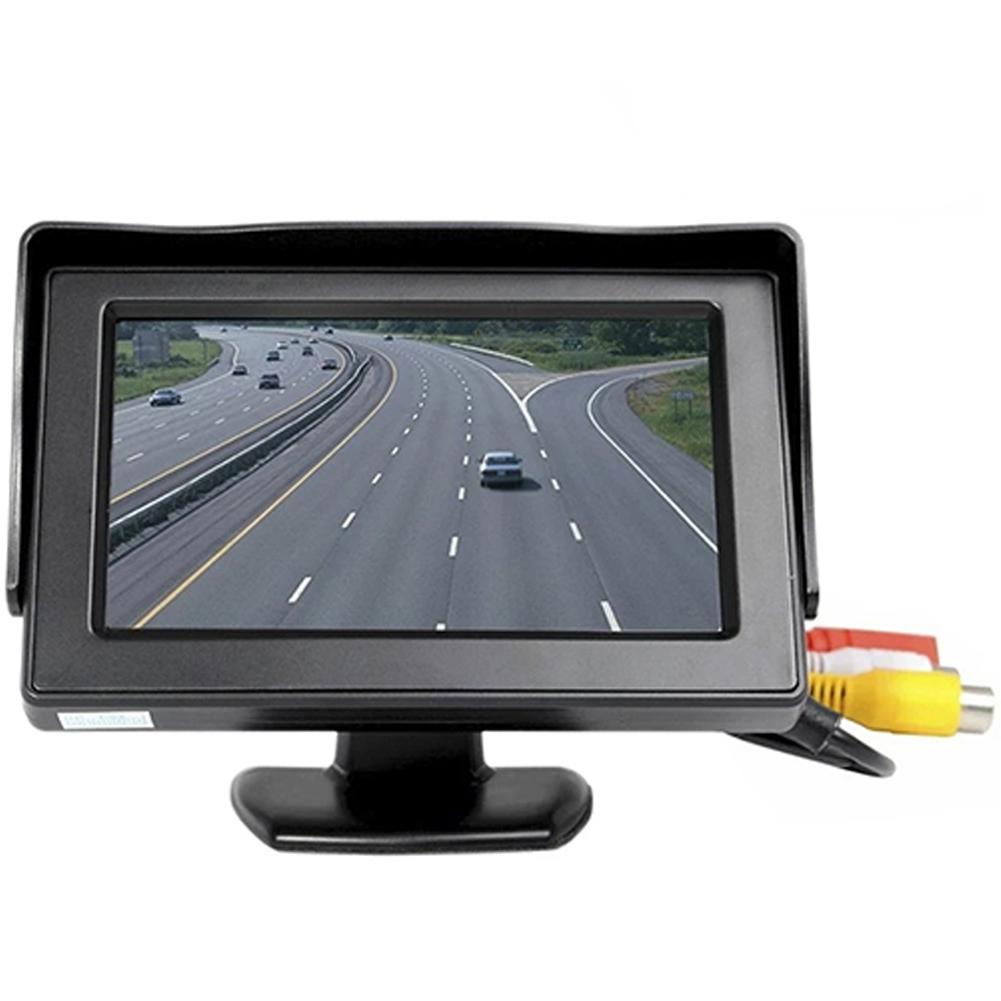 Màn hình chiếu hậu 4,3 inch ô tô camera quan sát phía sau lcd đảo chiều bộ hệ thống đỗ xe không thấm nước tầm nhìn ban đêm đảo chiều dự phòng