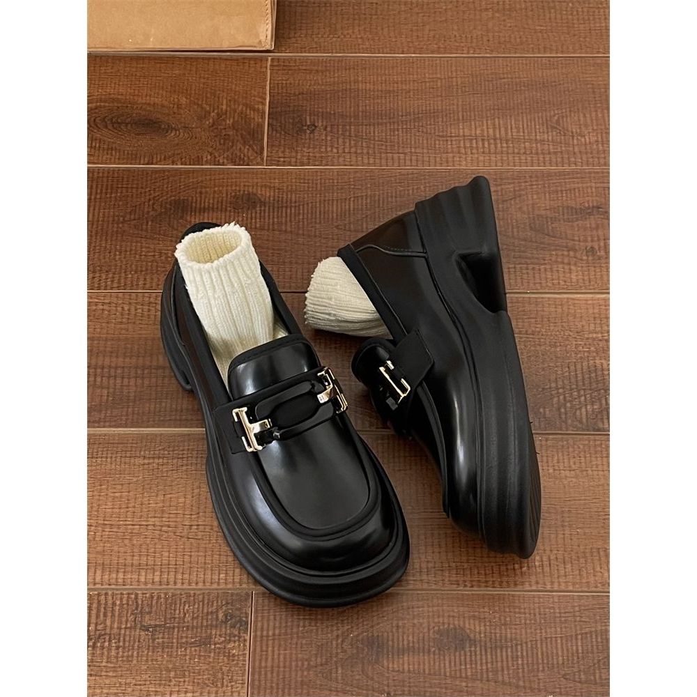 LORRTTA giày cao gót nữ giày nữ lolita giày Giày búp bê gót đại đính tinh thể 2023NEW 230812020