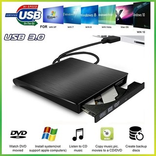 Đầu đọc đĩa dvd rw cd usb 3.0 cho hp dell laptop notebook win xp / 7 / 8 / 10