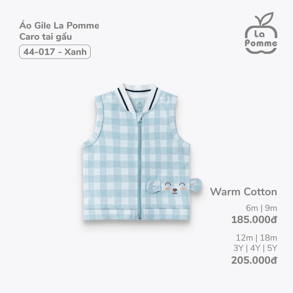 La Pomme - Áo Gile La Pomme Caro tai gấu - SS23