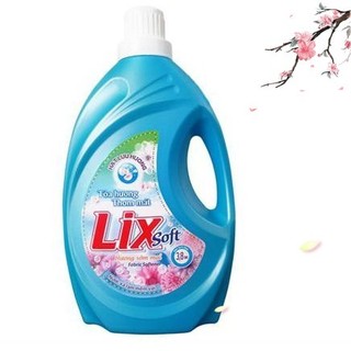Combo 3 can nước xả vải Lix can 3,8L