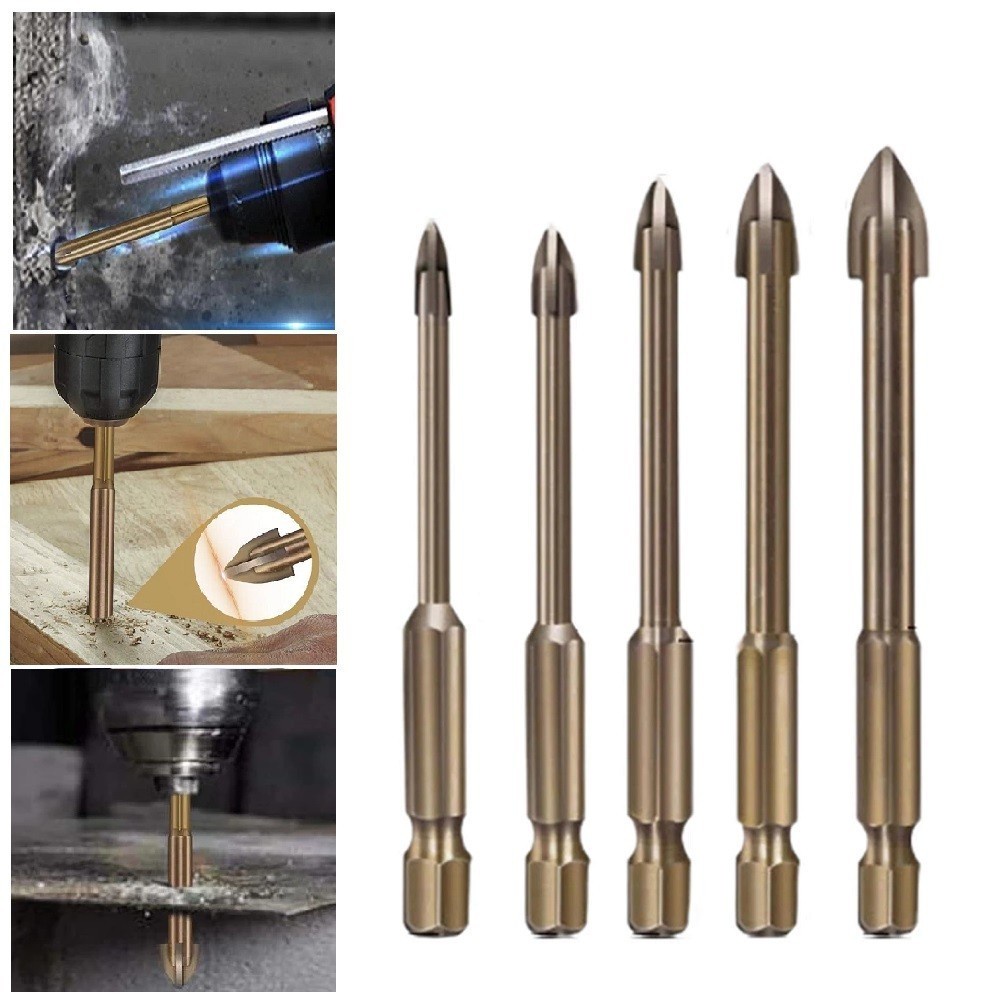 1 Mũi Khoan Hợp Kim 3-12mm Đa Năng Thông Dụng