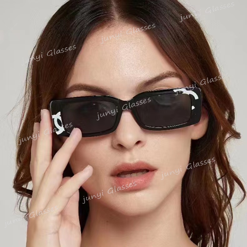 Kính Mát Gọng Vuông Nhỏ Chống Tia UV Thời Trang Hàn Quốc Cho Nam Nữ Y2K