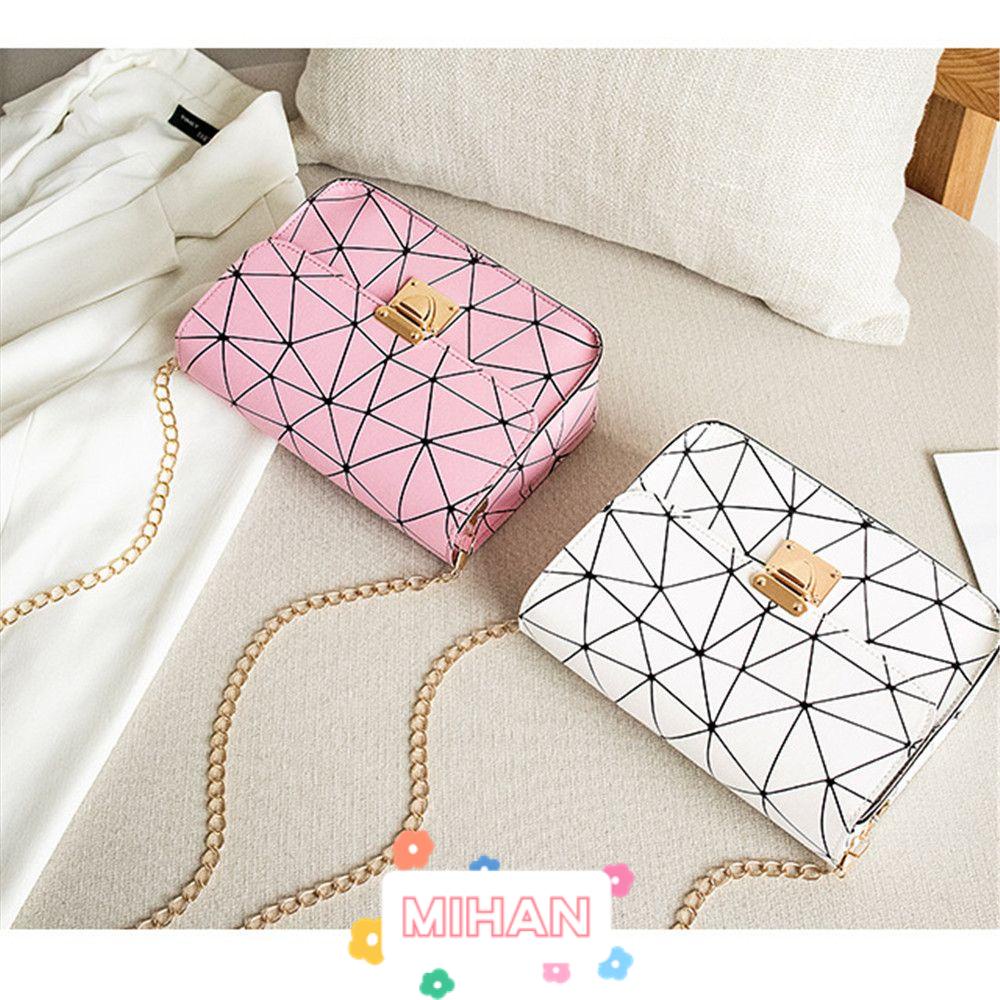 Túi Đeo Chéo MIHAN1 Kiểu Dáng Hình Học Phong Cách Hàn Quốc
