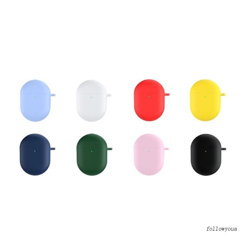 Vỏ Bảo Vệ Hộp Sạc Tai Nghe Bluetooth Redmi Airdots 3 Pro Bằng Silicon Có Móc Khóa Tiện Dụng