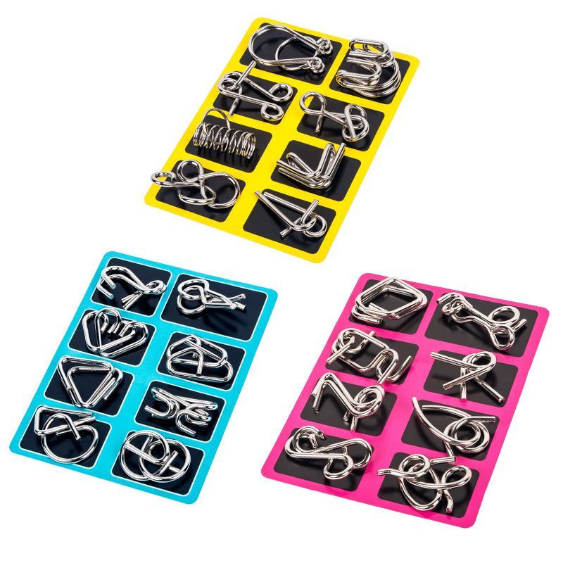 Set 32 Vòng Sắt Rèn Luyện Trí Thông Minh Cho Bé