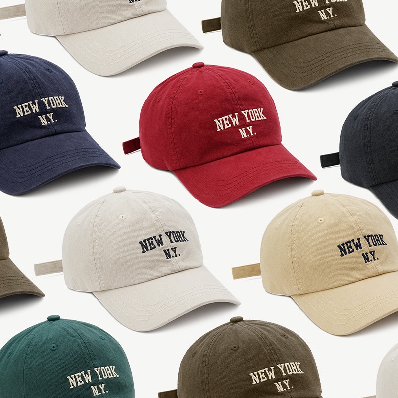 Mũ Lưỡi Trai Mềm Thêu Chữ KYUSHUAD Phong Cách Đường Phố Hàn Quốc Thời Trang Cho Nam