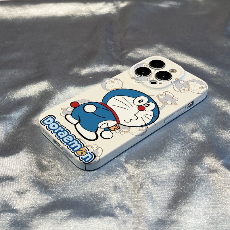 Ốp Điện Thoại Cứng In Hình Doraemon Cho Iphone 11promax 8plus 13promax 14 12 / 11 / xsmax / se