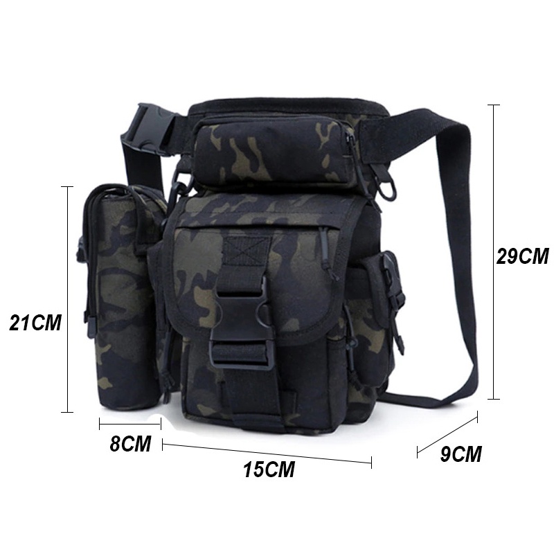 Túi Đeo Hông Phong Cách Quân Đội Cho Nam