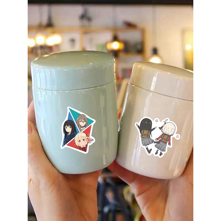 Bộ 50 Miếng Dán Anime Chống Thấm Nước Thời Trang DIY