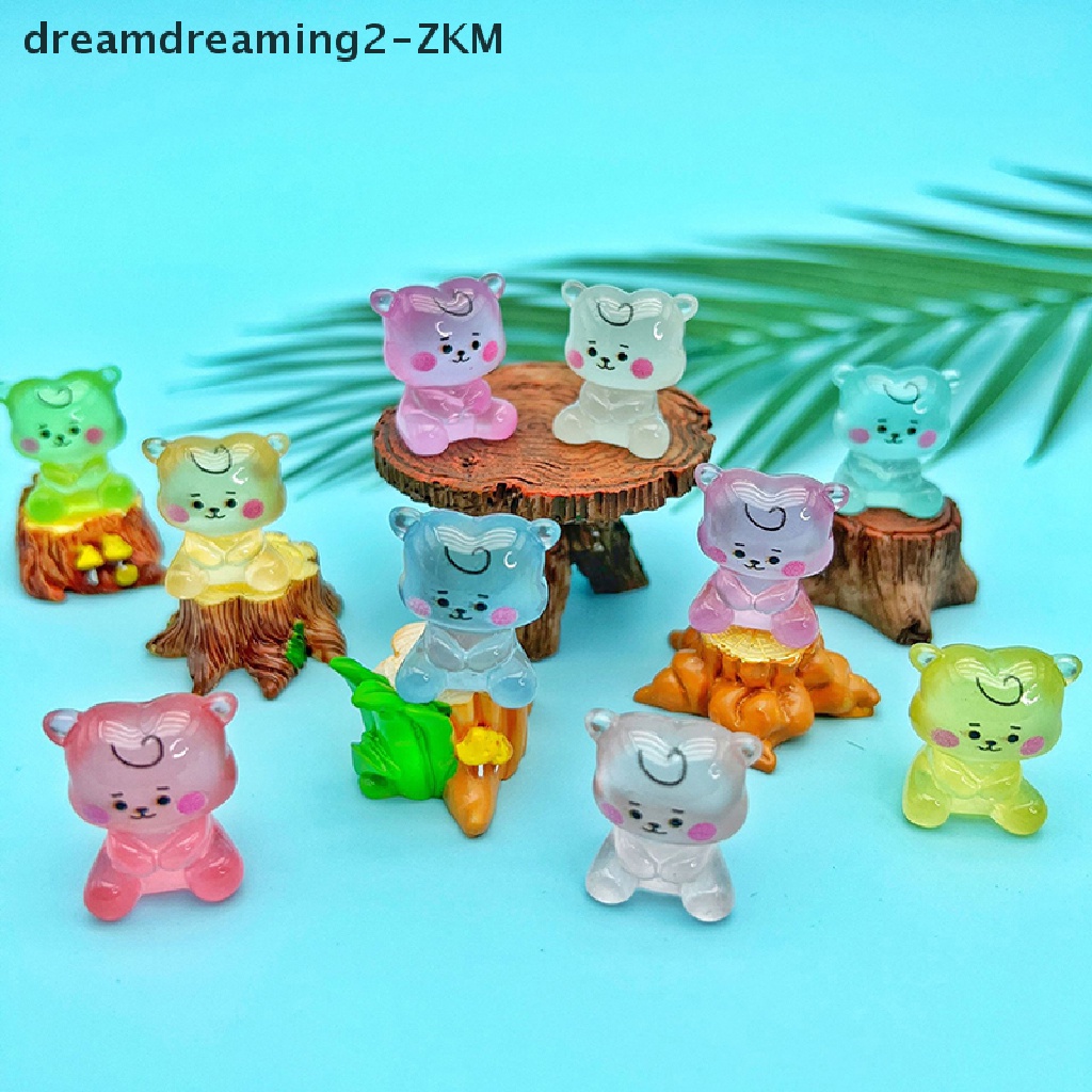 [Dreaming] 1 Chú Cừu Mini Bằng Nhựa Phát Sáng Trong Bóng Tối Trang Trí Tiểu Cảnh [zkm]