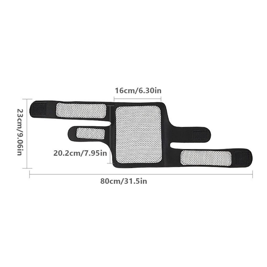 Set 2 Băng Quấn Đầu Gối Tự Làm Ấm Giảm Căng Thẳng Có Thể Điều Chỉnh Dùng Khi Đi Cắm Trại Ngoài Trời