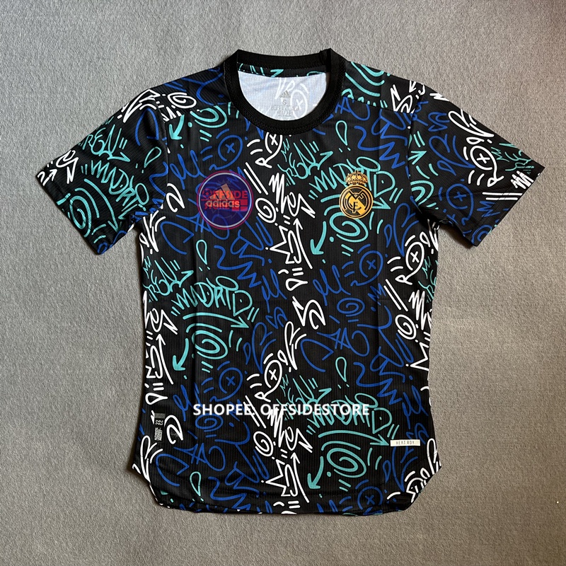 Áo Thun Bóng Đá Real Madrid Prematch Jersey 2022-23