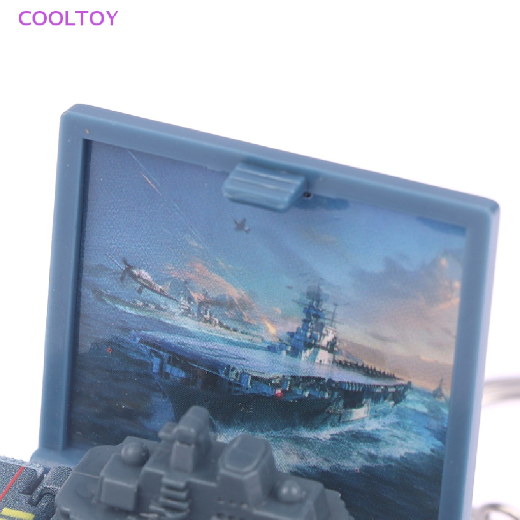 Cooltoy Móc Khóa Hình Quyển Sách Popup 3D Khủng Long Phi Hành Gia Mini Có Thể Gập Lạ