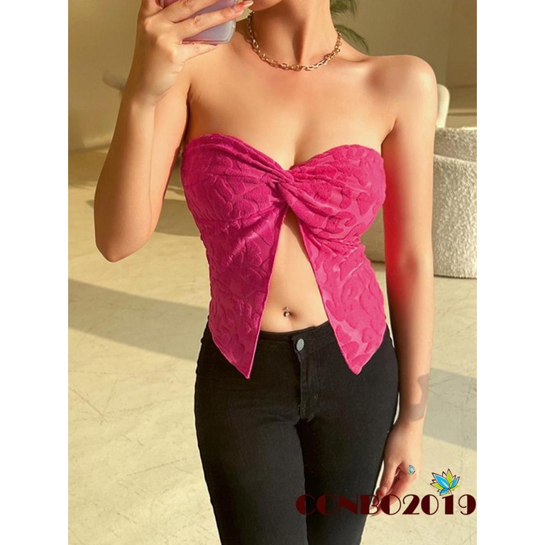 Áo Lửng Không Tay Thêu Chữ Thời Trang Cho Nữ