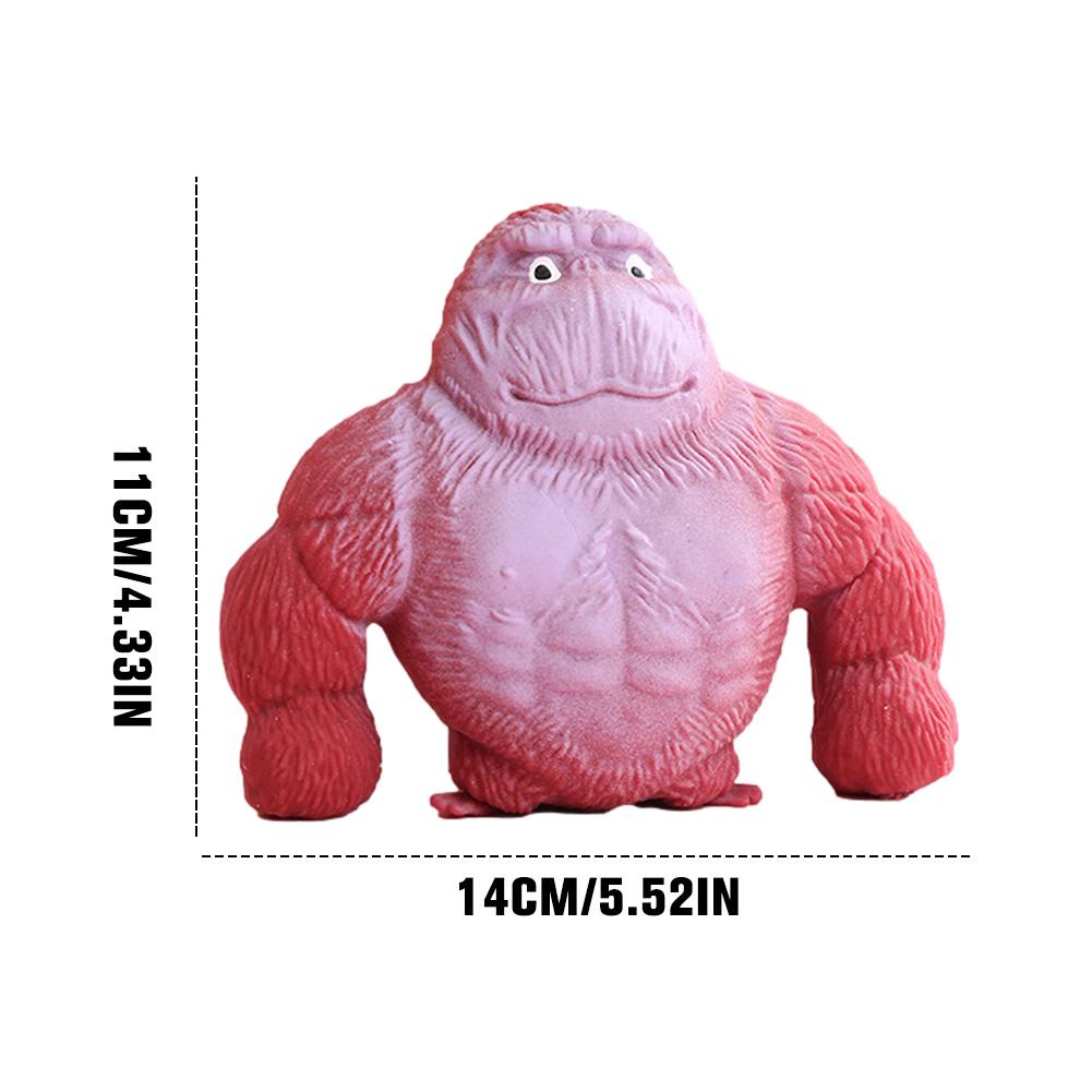 Đồ Chơi Bóp Xả Stress T3U5 Hình Chú Khỉ Đột Bằng Silicone