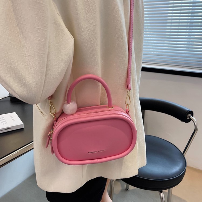 Túi Đeo Vai mini Màu Trơn Thời Trang Cho Nữ