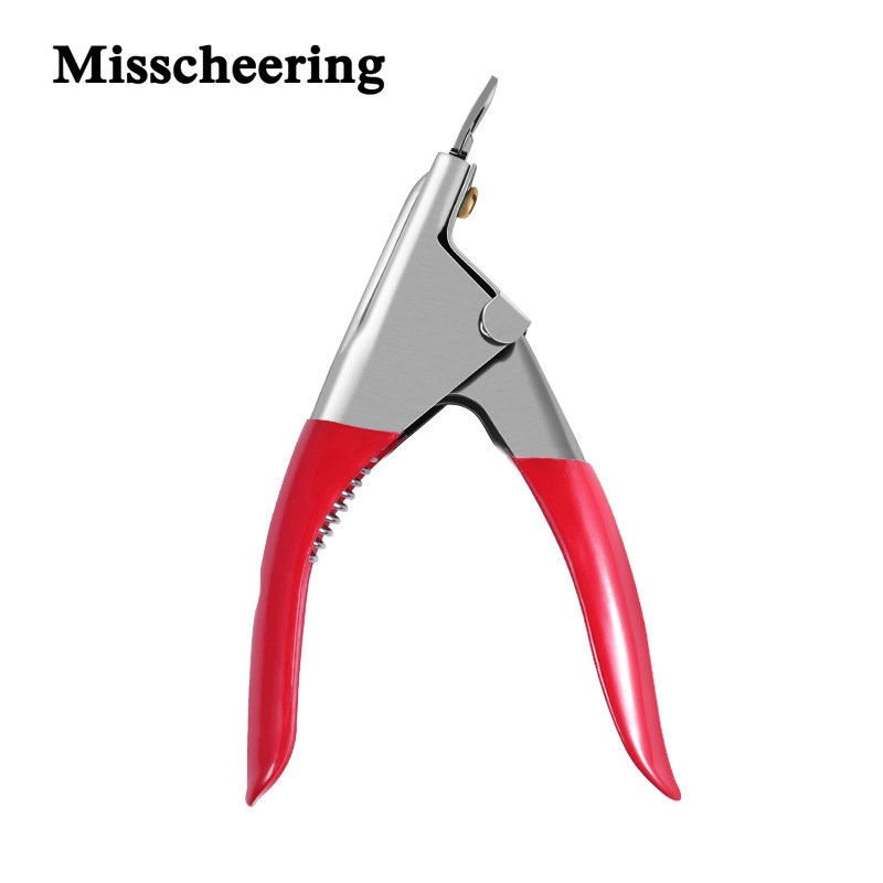 Kềm cắt móng tay giả MISSCHEERING thép không gỉ chuyên nghiệp tiện lợi