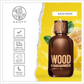✨ Nước Hoa Nam DSQUARED² Wood Pour Homme EPD 10ml