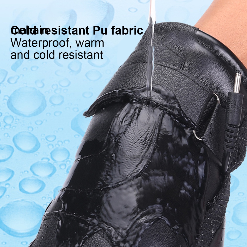 1 Đôi Găng Tay Sưởi Ấm Chạy Điện Dành Cho Xe Mô Tô