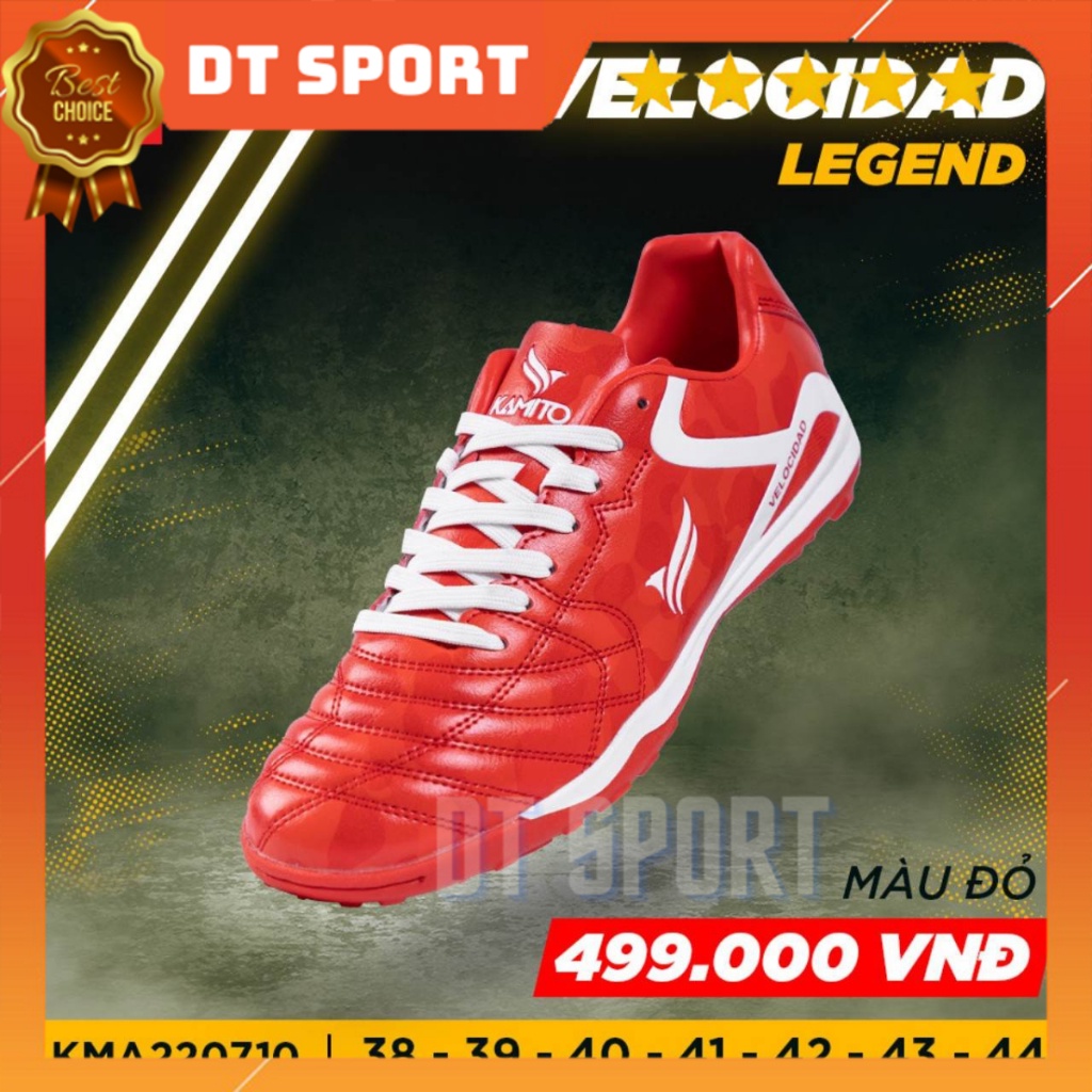 Giày Đá Bóng Sân Cỏ Nhân Tạo Kamito Velocidad Legend