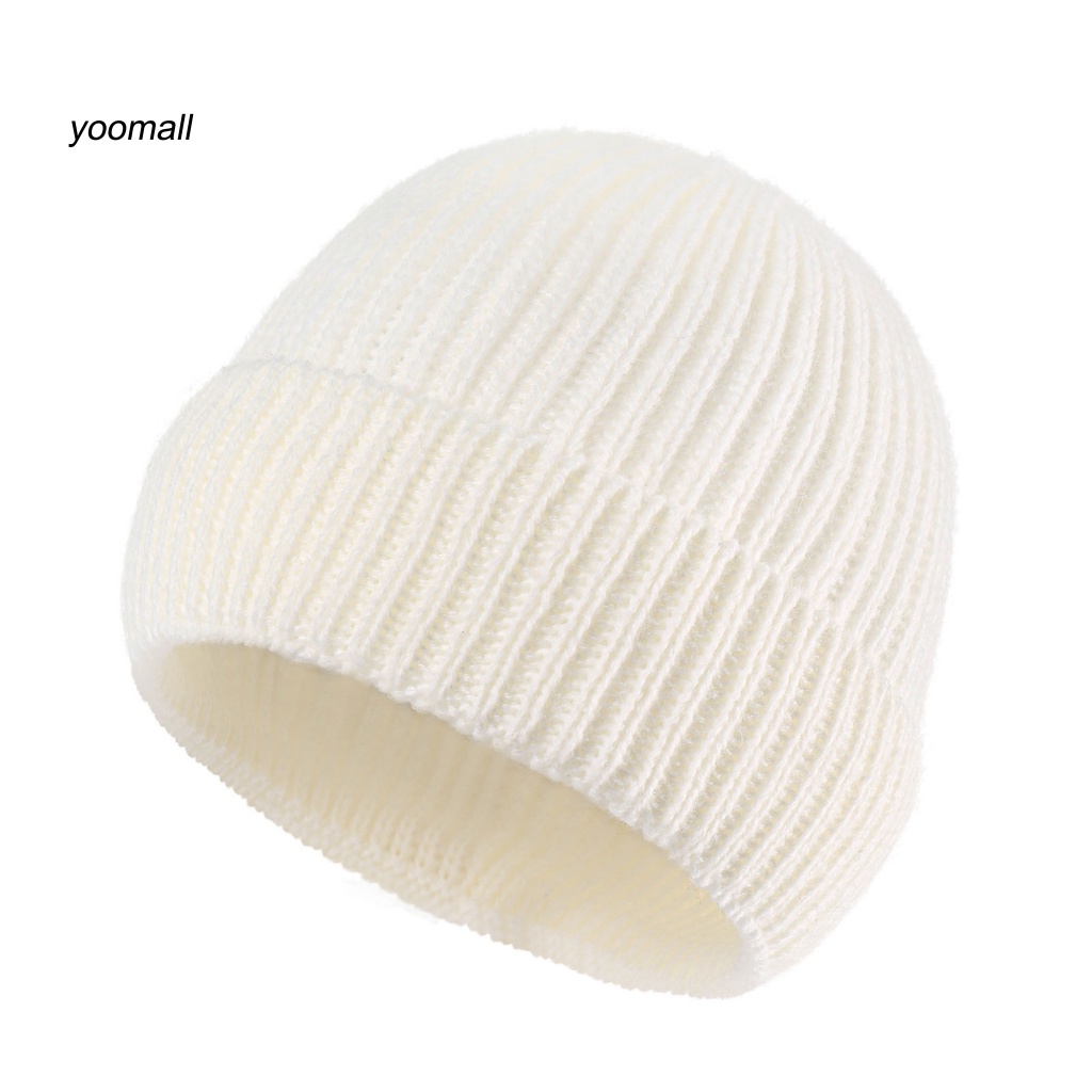 Mũ Beanie Đan Len Mềm Mại Thoáng Khí Thoải Mái Dễ Thương Cho Bé