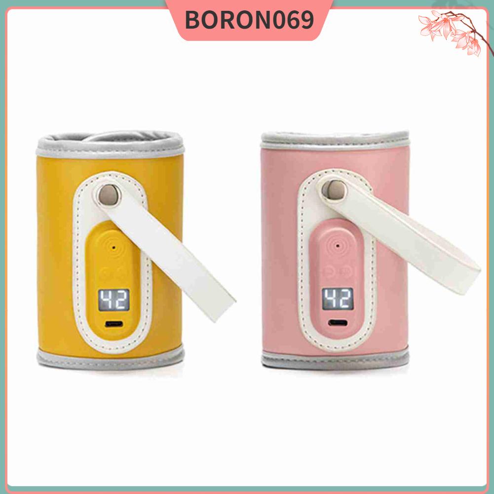 Boron069 USB Cho Bé Bình Sữa Thông Minh Hiển Thị Nhiệt Độ Không Đổi Đa Năng Ngoài Trời