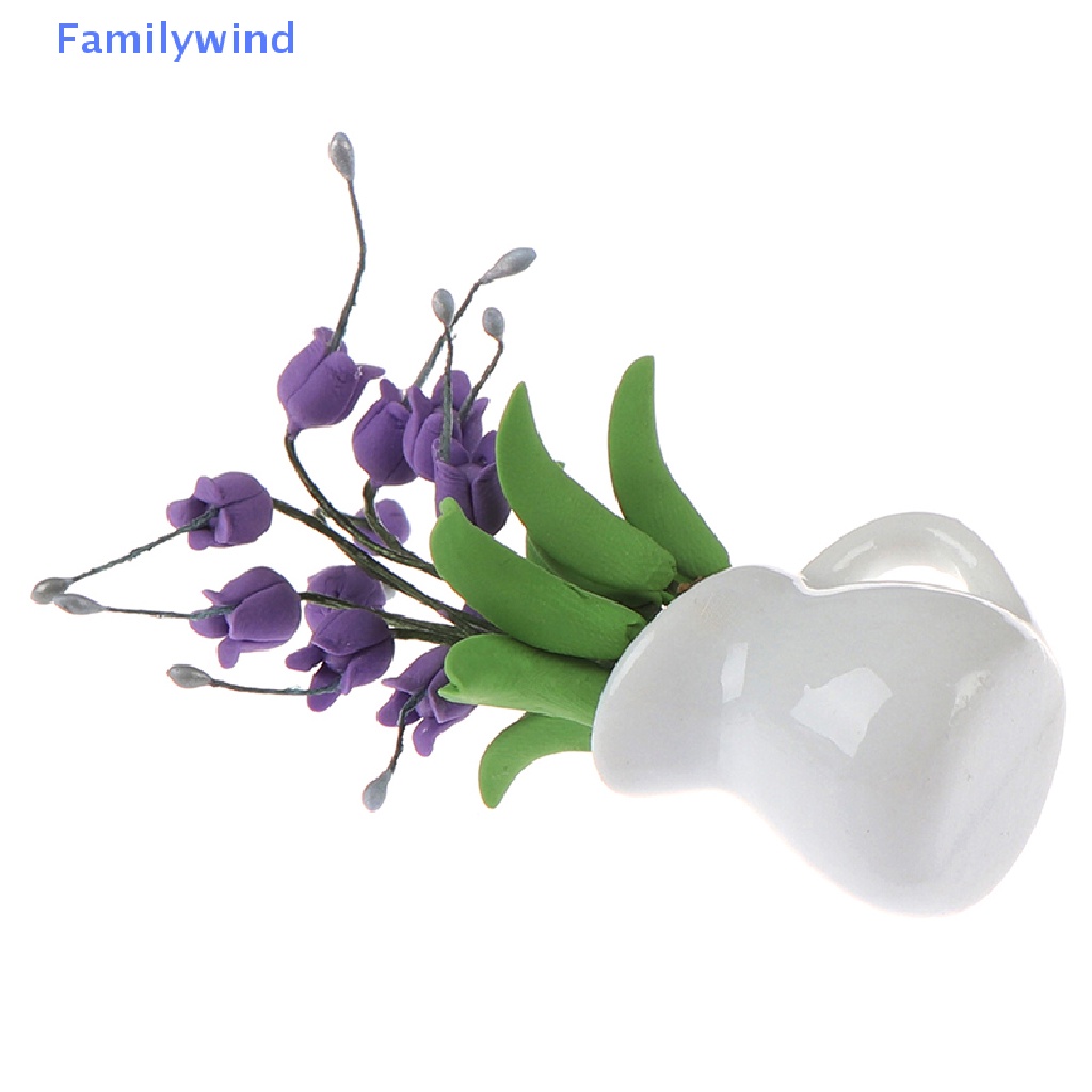 Mô Hình Chậu Cây Xanh Mini Tỉ Lệ 1: 12 Trang Trí Nhà Búp Bê