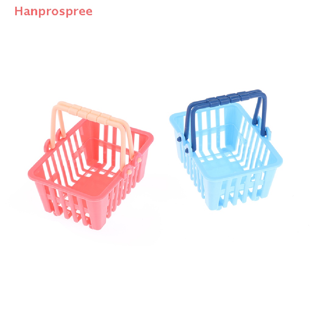 Mô Hình Giỏ Mua Sắm Mini Đồ Chơi Cho Nhà Búp Bê