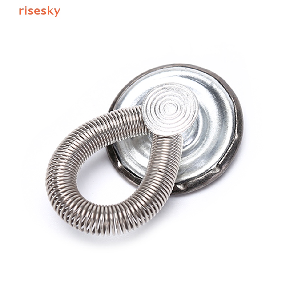 Set 6 Nút Kim Loại Co Giãn Nới Rộng Eo Quần Jean