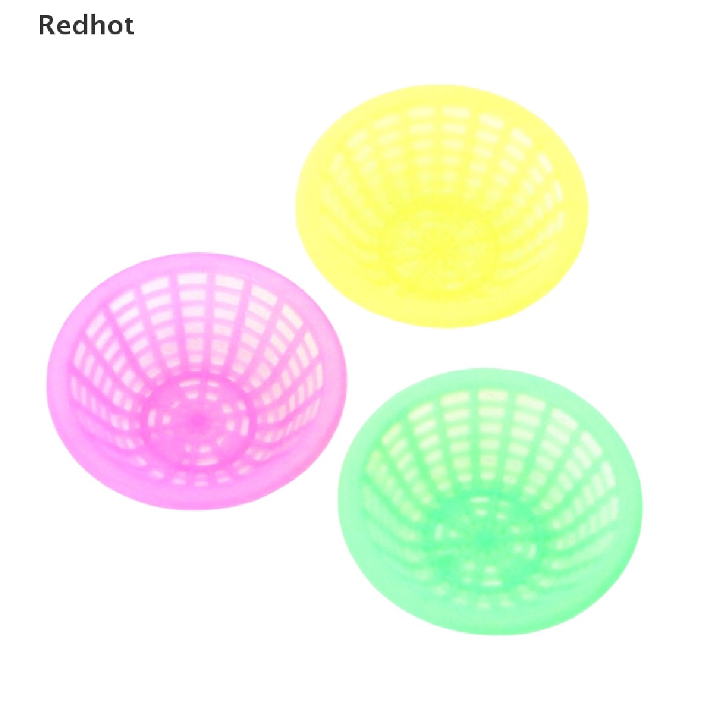 Bộ 3 Rổ Đựng Trái Cây / Rau Củ Quả Tỉ Lệ 1: 12 Trang Trí Nhà Búp Bê