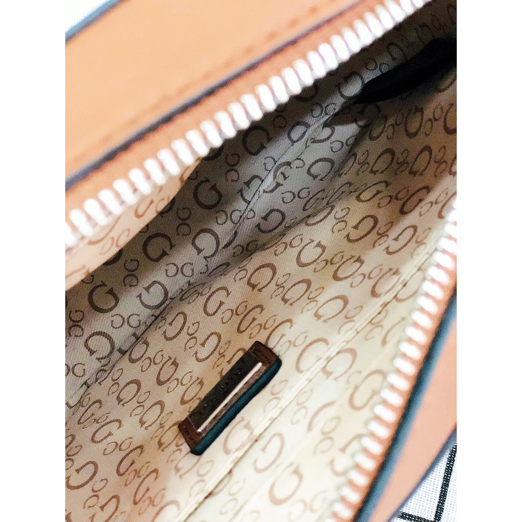 Săn sale hãng Túi Guess logo nâu