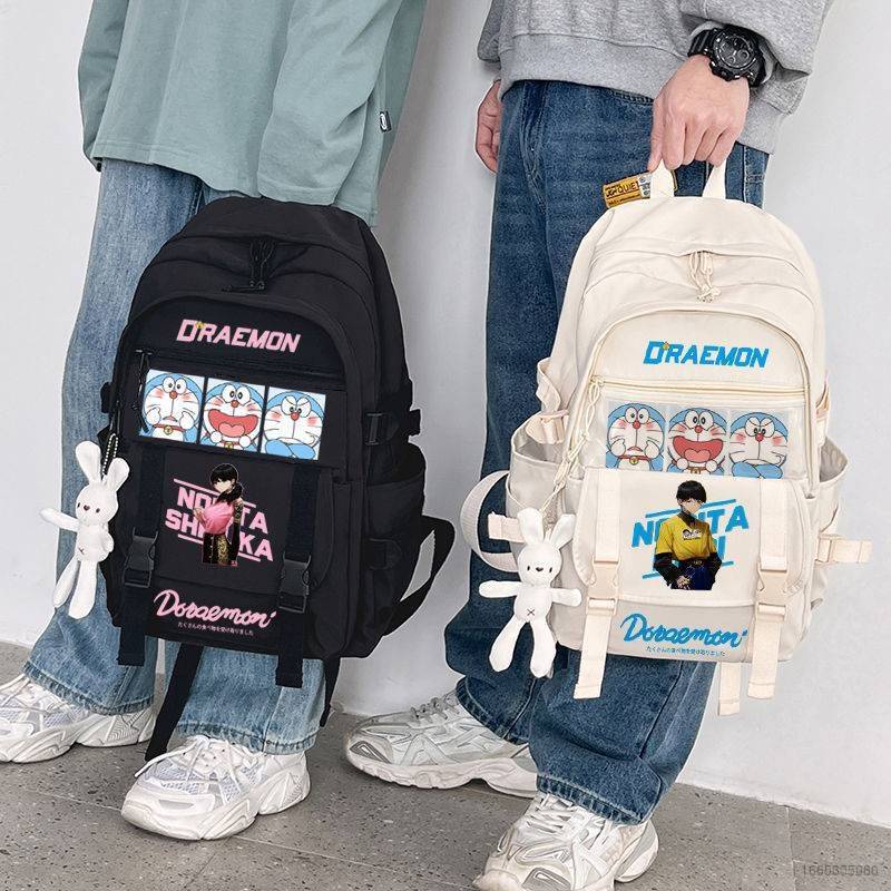 Ba Lô Chống Thấm Nước Thoáng Khí Đa Năng In Hình Doraemon GP41