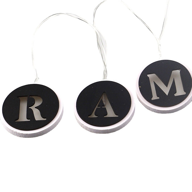 Dây Đèn Led Ramadan Hoạt Động Bằng Pin Dùng Trang Trí Sân Vườn / Nhà Cửa