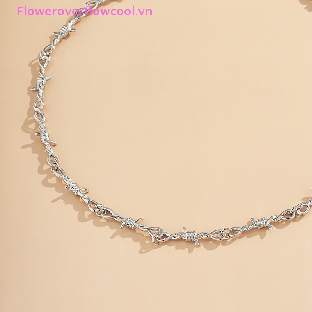 Vòng Cổ Choker Dây Đan Phong Cách Punk Hip hop Cá Tính