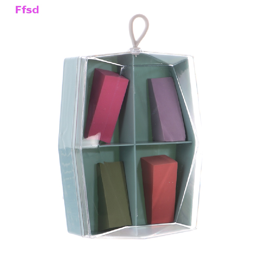 Giá Đỡ 4 Ngăn Phơi Khô Bông Mút Trang Điểm Tiện Dụng