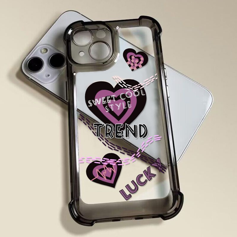 Ốp Điện Thoại Mềm Trong Suốt Chống Sốc Cho IPhone 14 11 Pro Max 13 12 8 7 Plus XS X XR SE 2020