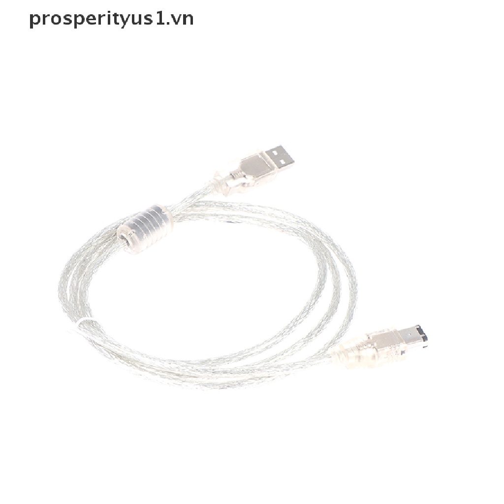 1 Dây Cáp Chuyển Đổi Đầu Cắm Sang Cổng Cắm USB 2.0 IEEE 1394 6 Pin prosperityus1