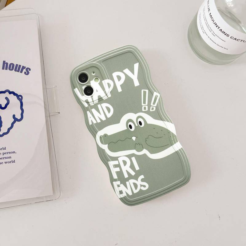 Ốp lưng Cá sấu hoạt hình for Redmi Note 11 10 9 8 Pro Redmi 10C 9A 9C 9T 10A Xiaomi 12 11 Lite 11 10T 11T Poco X3 X4pro Camera Lens Protector Soft TPU Cover