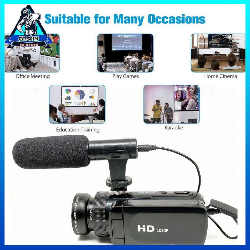 Máy ảnh 4K kỹ thuật số 1080P 16Mp Màn hình LCD 2,4 inch di động Zoom 16X quay phim 32Gb
