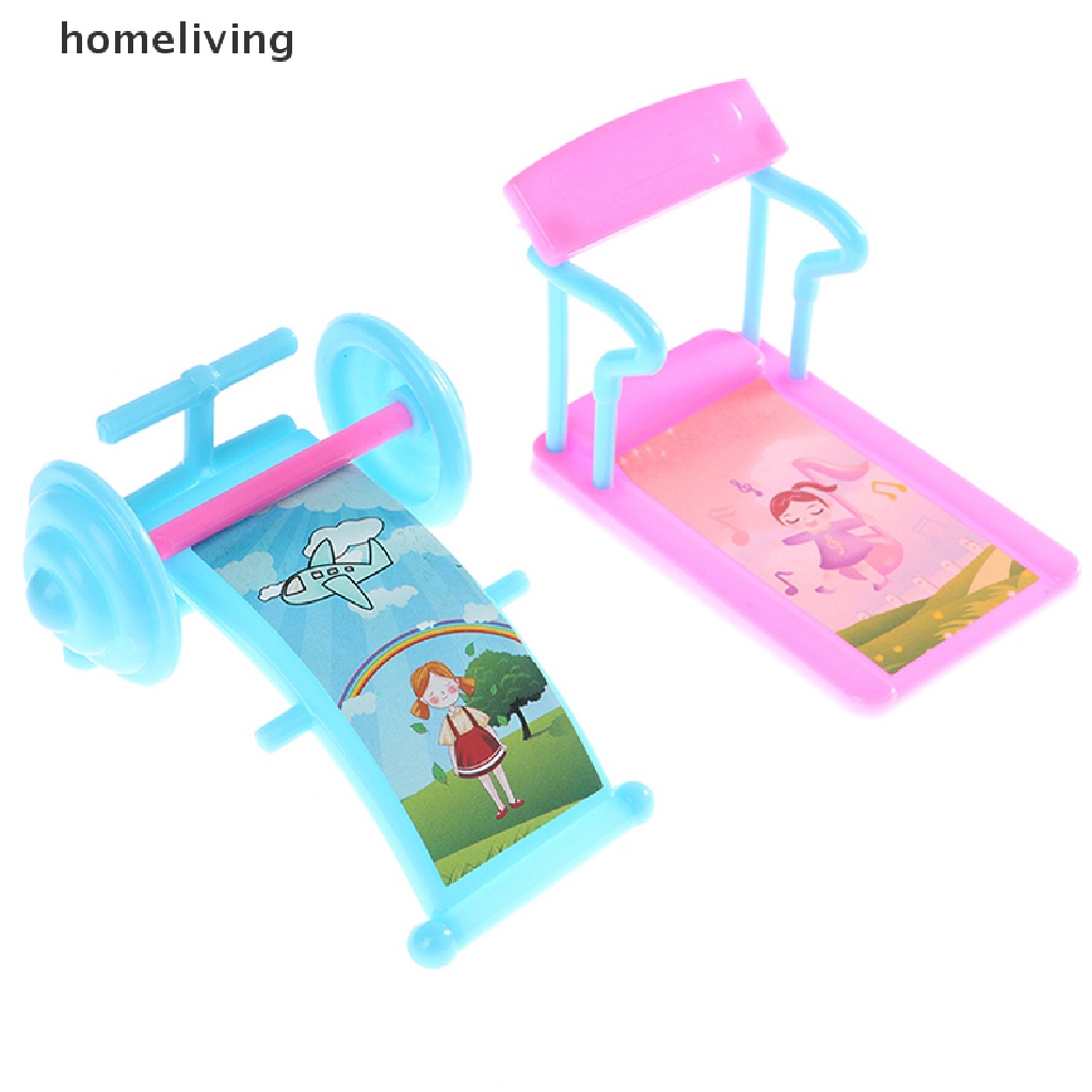 Set 2 Tạ Tay Mini Trang Trí Nhà Búp Bê